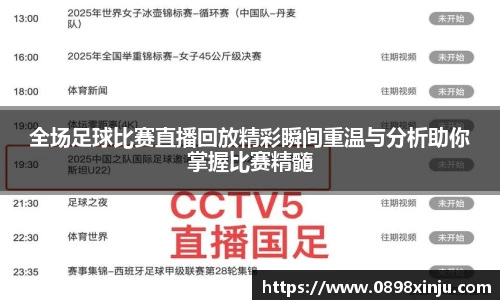 全场足球比赛直播回放精彩瞬间重温与分析助你掌握比赛精髓