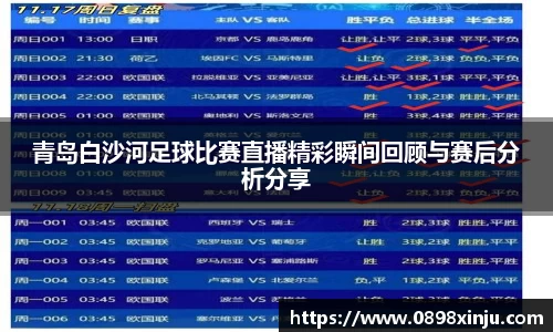 青岛白沙河足球比赛直播精彩瞬间回顾与赛后分析分享